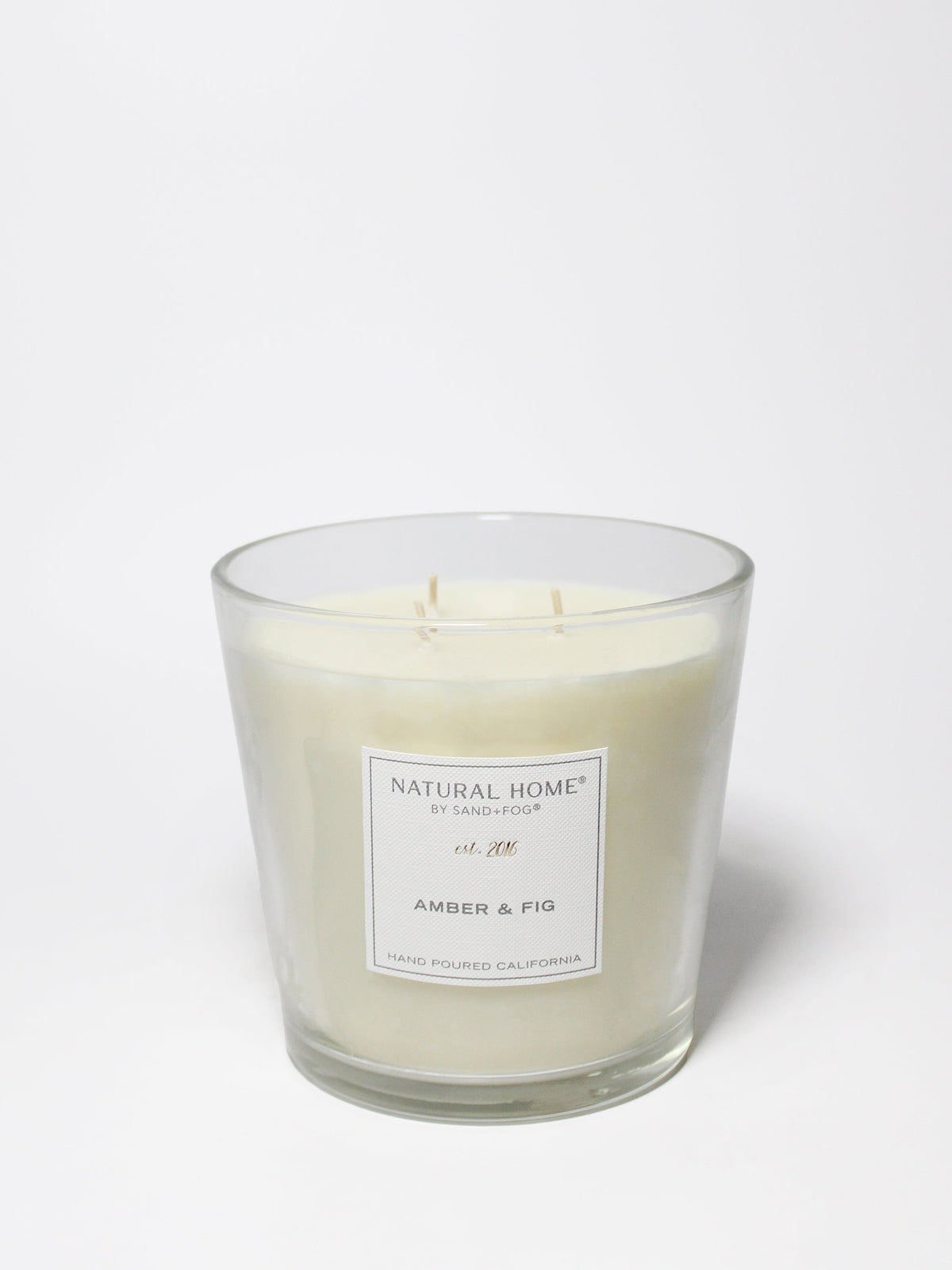 Scented Amber & Fig Natural Home 31 oz scented candle