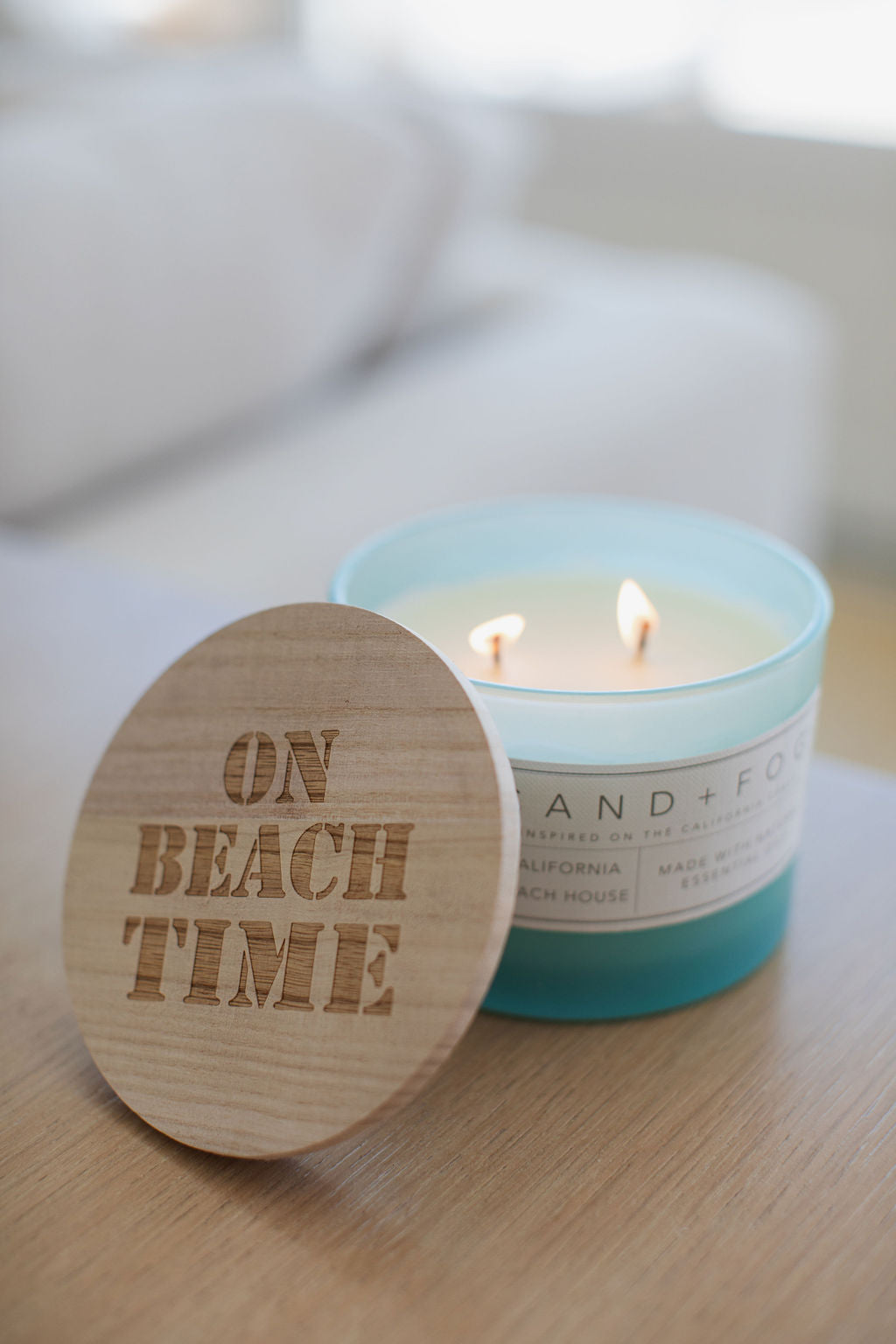 Scented California Beach House 12 oz scented candle