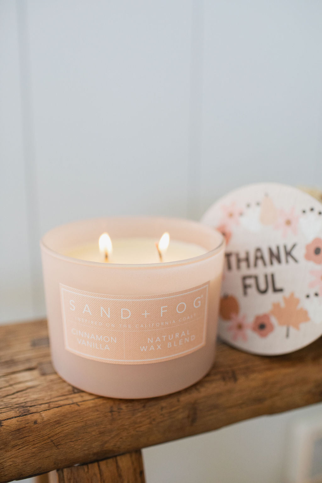 Scented Cinnamon Vanilla 12 oz scented candle