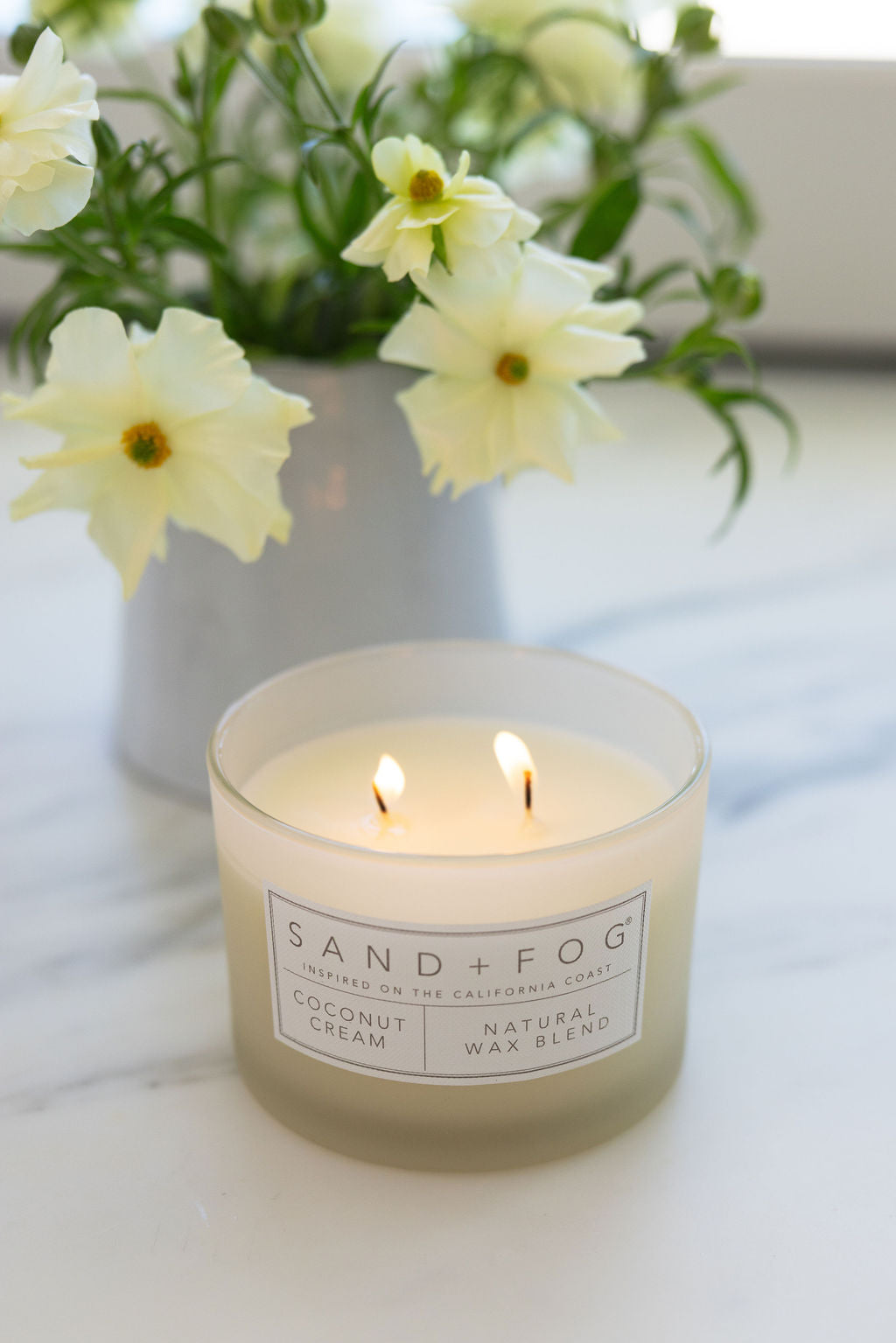 Scented Coconut Cream 12 oz scented candle