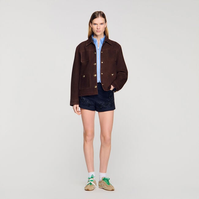 Suede jacket