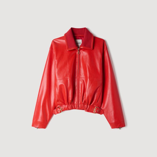 Leather jacket