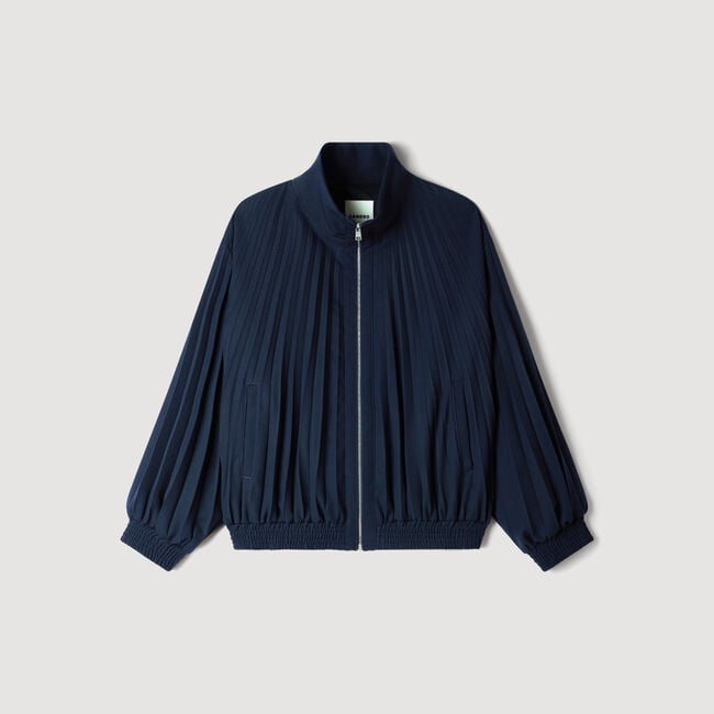 Pleated jacket