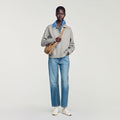 2-in-1 zip cardigan