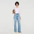 Faded jeans