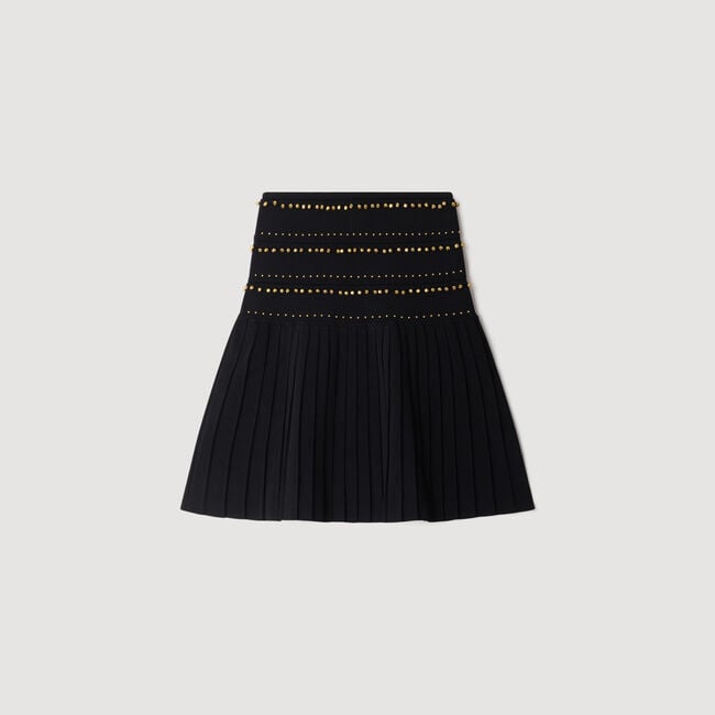 Mini skirt with tassels