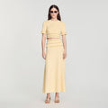 Maxi tassel skirt