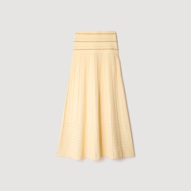 Maxi tassel skirt