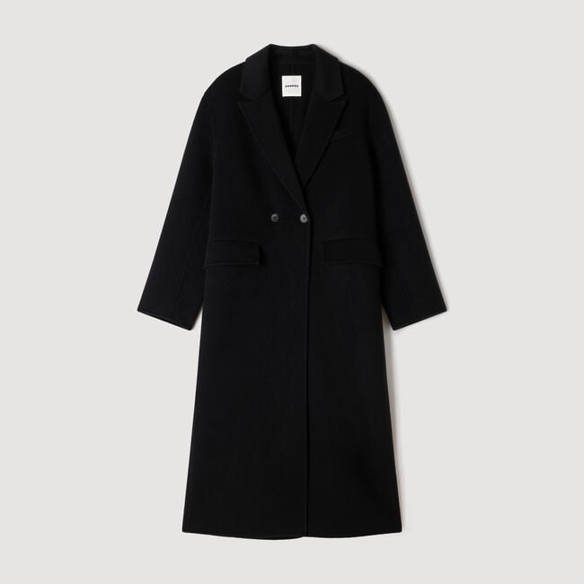 Double-faced coat with studs