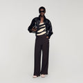 Wide-leg trousers