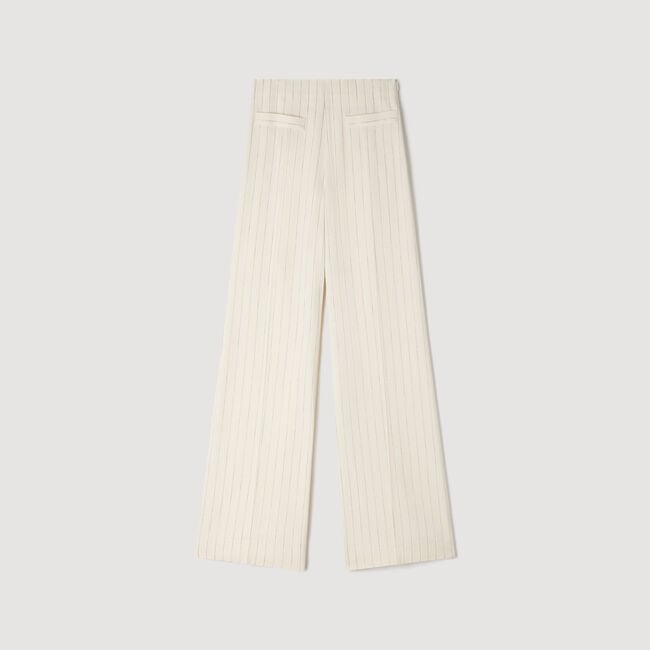 Striped trousers