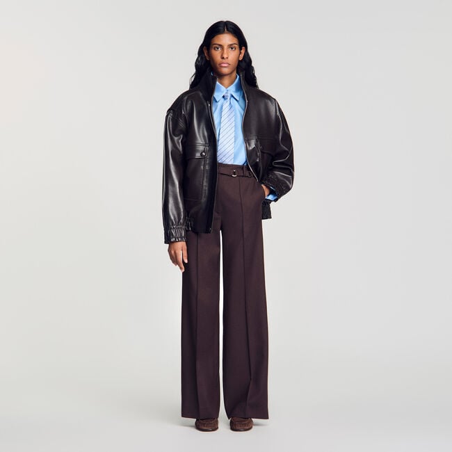 Metal ring trousers