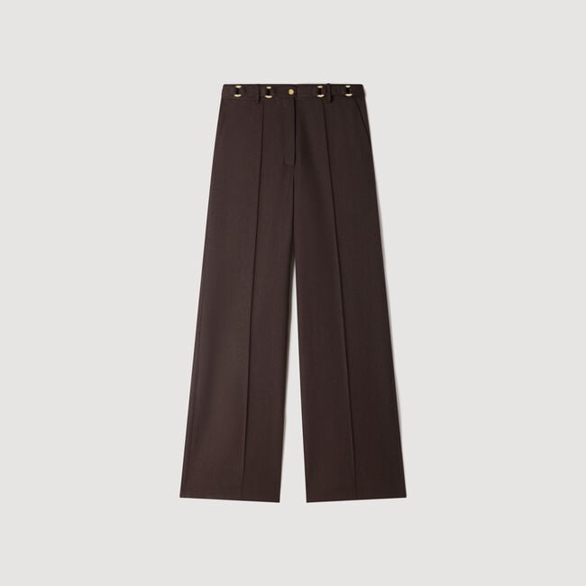 Metal ring trousers