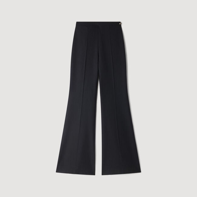 Wool suit trousers