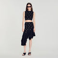 Studded knit top