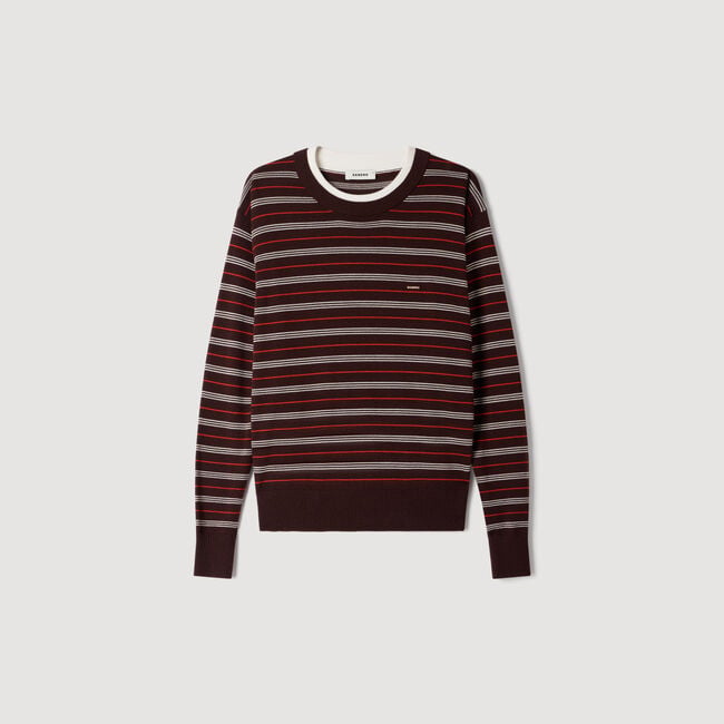 Striped wool sweater