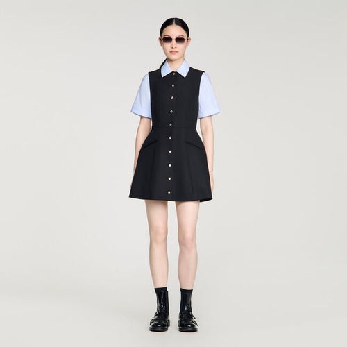 2-in-1 mini dress