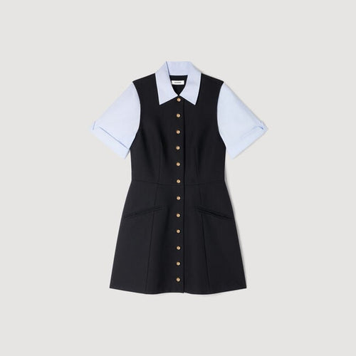 2-in-1 mini dress