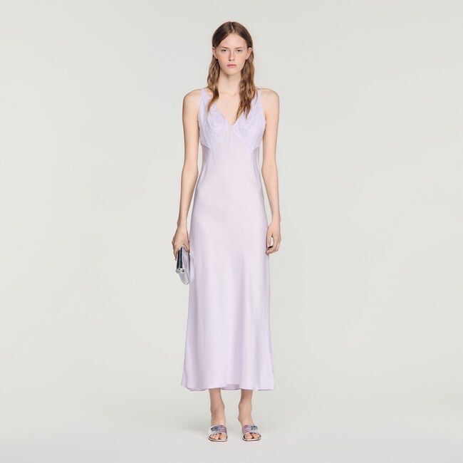Lace maxi dress