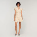 Mini guipure dress