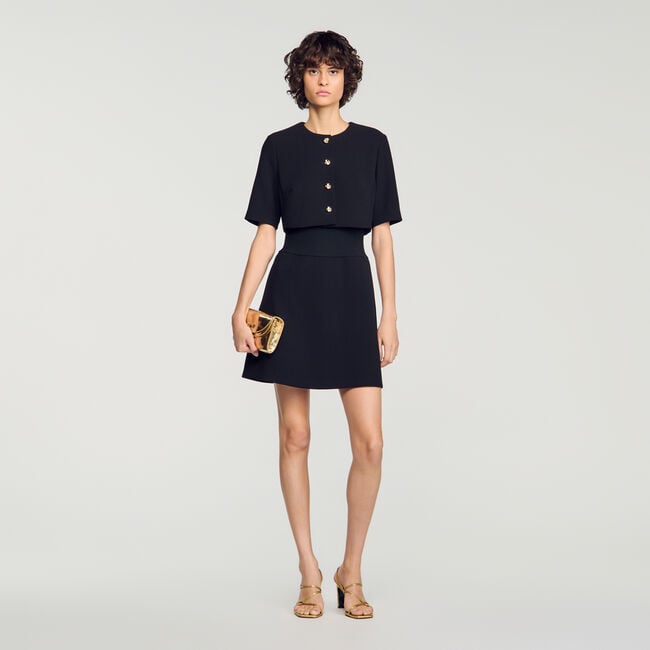 Short 2-in-1 dress