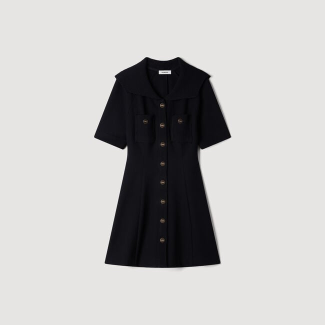 Sailor collar short dress