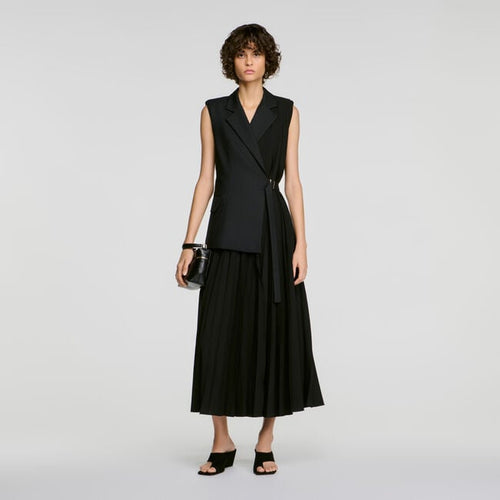 2-in-1 wraparound maxi dress