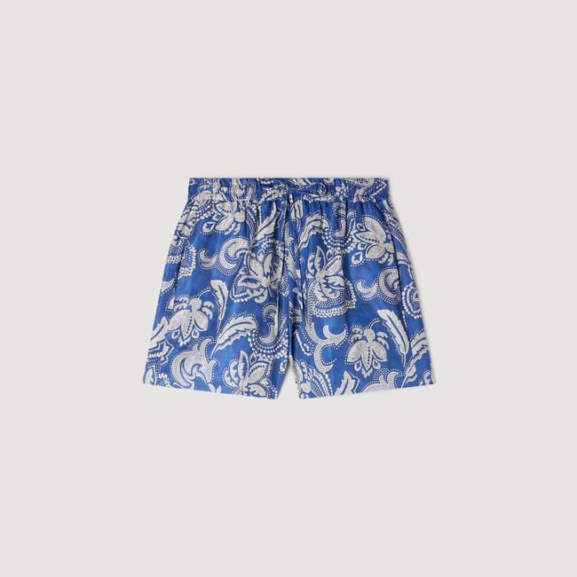 Floral print shorts