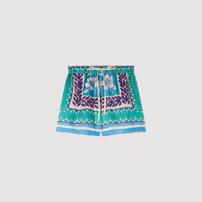 Floral print shorts