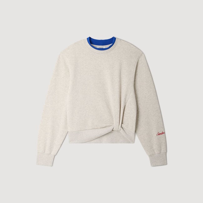 2-in-1 sweatshirt