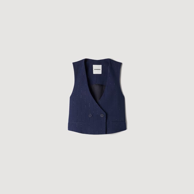 Waistcoat-style top