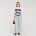 Scarf print T-shirt