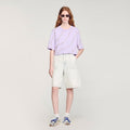 Rhinestone cropped T-shirt