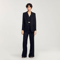 Sequinned suit jacket