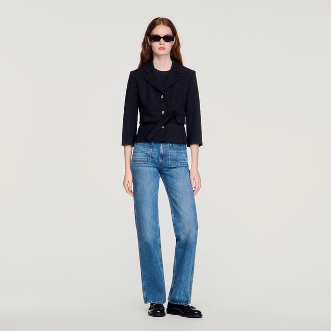 Short tailored jacket